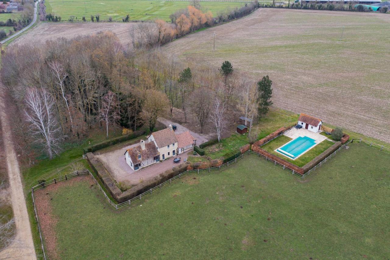 La Maison Corniere Bieville-en-Auge Экстерьер фото